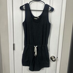 Zella dark grey athleisure romper. Small